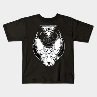 All seeing Sphynx Kids T-Shirt